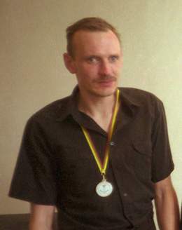 Aukso medal ikovojo kaunietis Gintaras Grybas