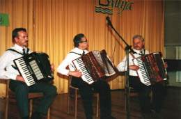 Geriausias instrumentinis ansamblis - akordeonininkų trio iš Skuodo