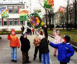RUC ikimokyklinukai mini Žemės dieną