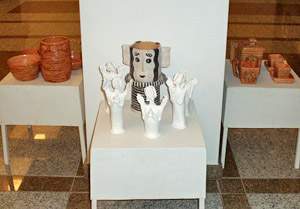 B. Chudinskio keramikos darbai parodoje