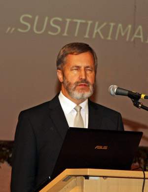 Konferencijoje dalyvavo LR Seimo narys E.akaris